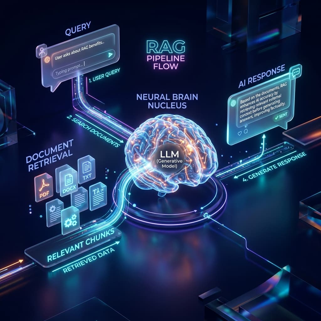 MorseMind How It Works AI Workflow 3D Artwork